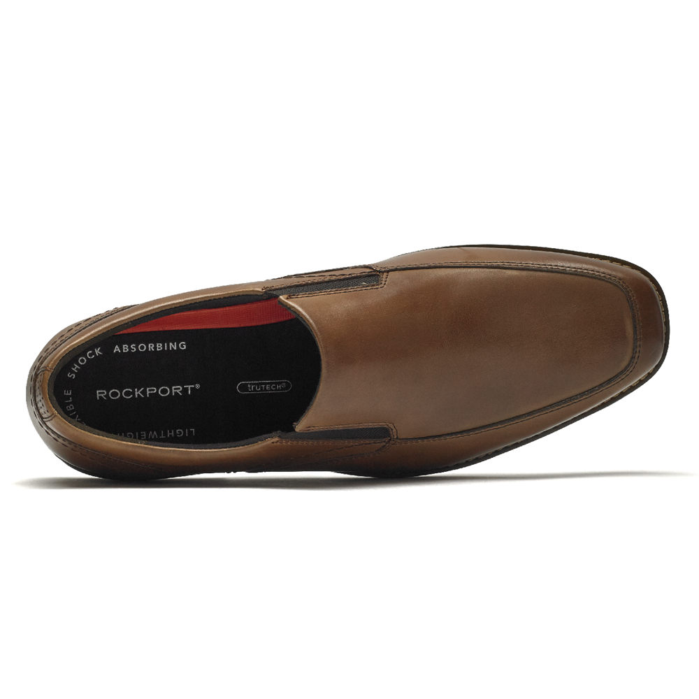 Sapato Vela Rockport Homem Marrom - Braylon - 82139MGDC